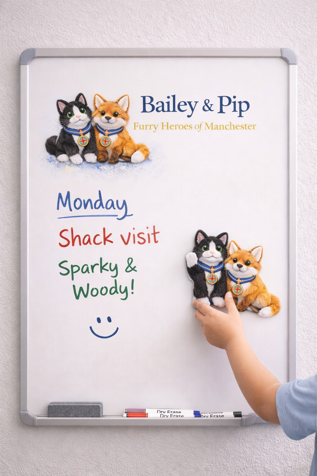 Bailey and Pip WALL BOARDS